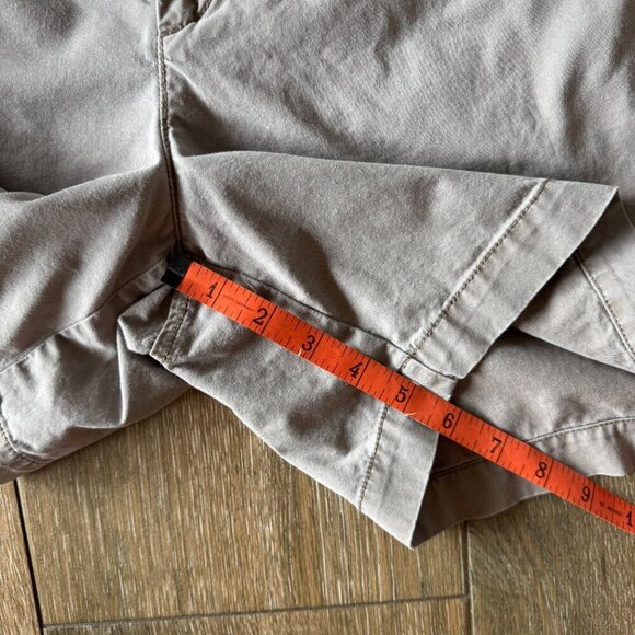 Ann Taylor Loft mocha color chino shorts size 10 - Picture 6 of 8